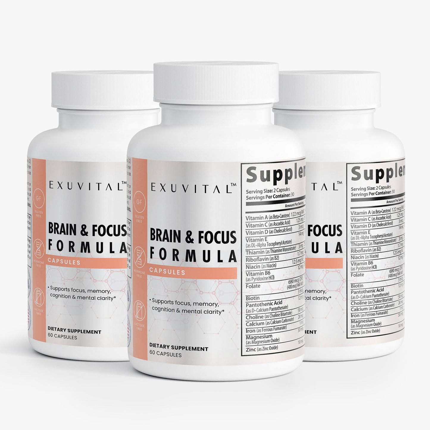 Brain & Focus Formula for Clarity, Memory, and Daily Performance