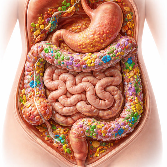 gut microbiome bacteria in digestive tract natural supplement for gut health