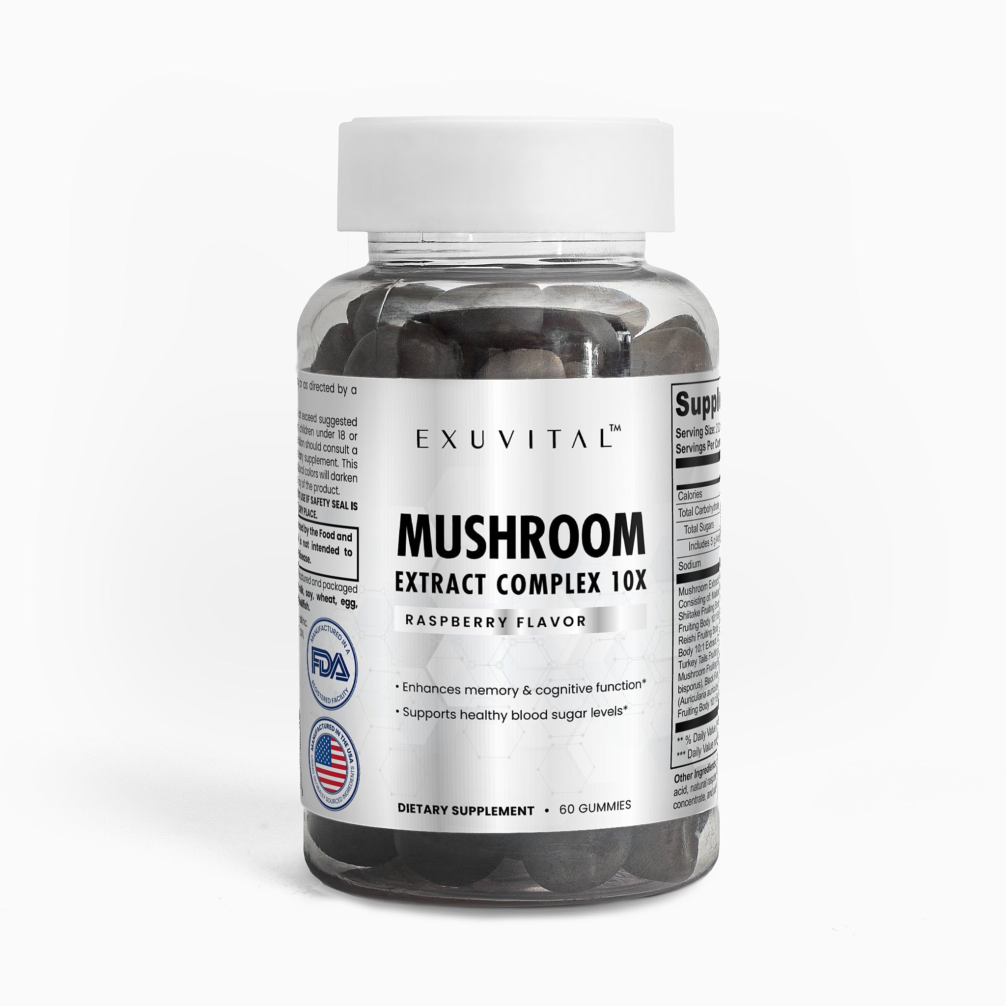 Mushroom Extract Complex for Immunity, Energy, and Daily Wellness