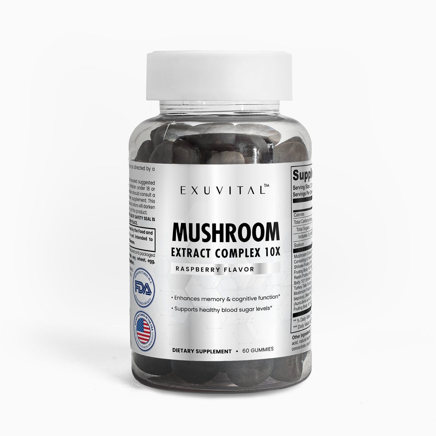 Mushroom Extract Complex for Immunity, Energy, and Daily Wellness