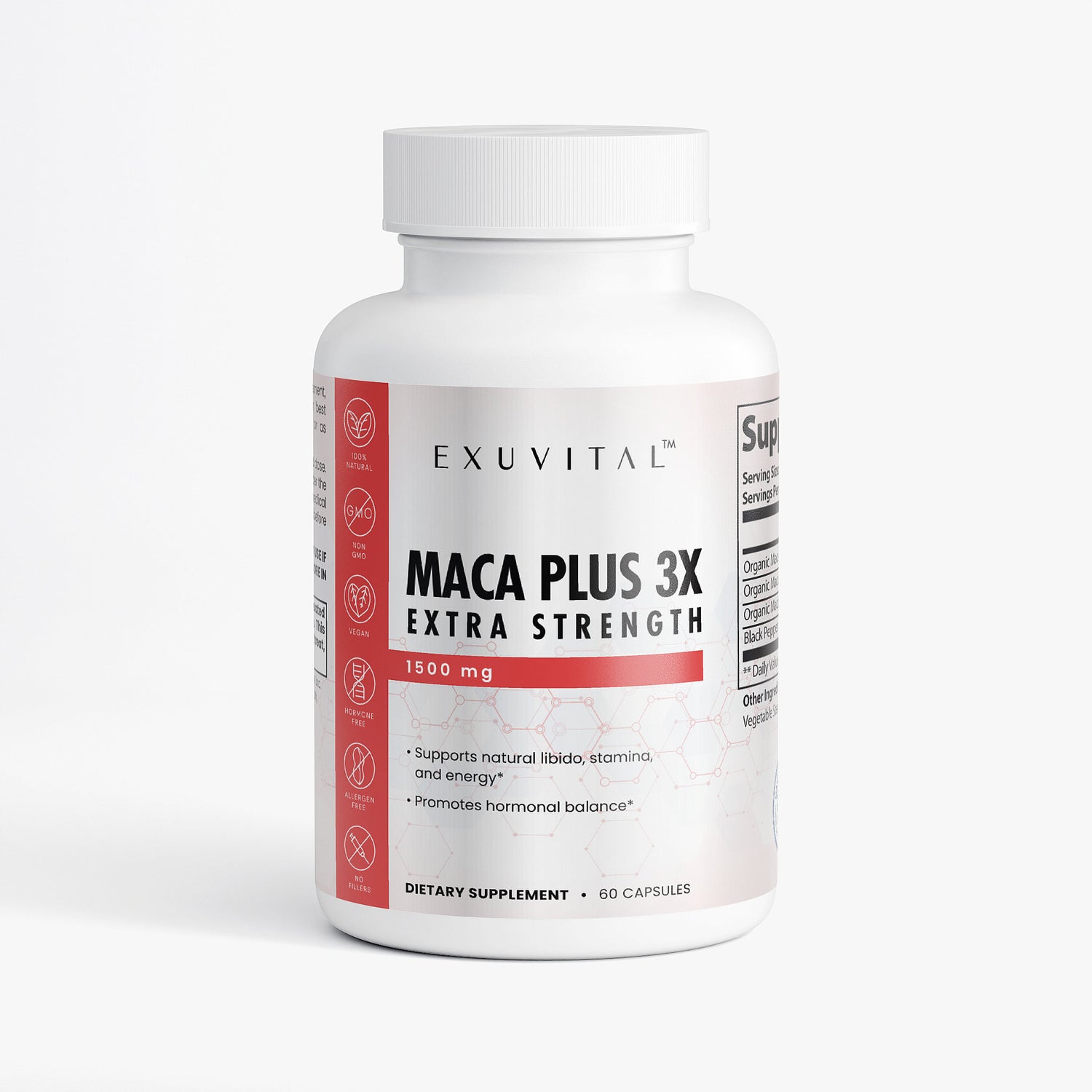 Maca Plus 3X Natural Support for Energy, Balance, and Vitality