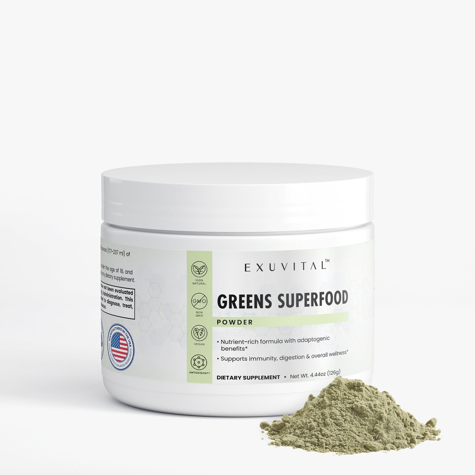Greens Superfood Daily Nutrient Support for Energy and Wellness