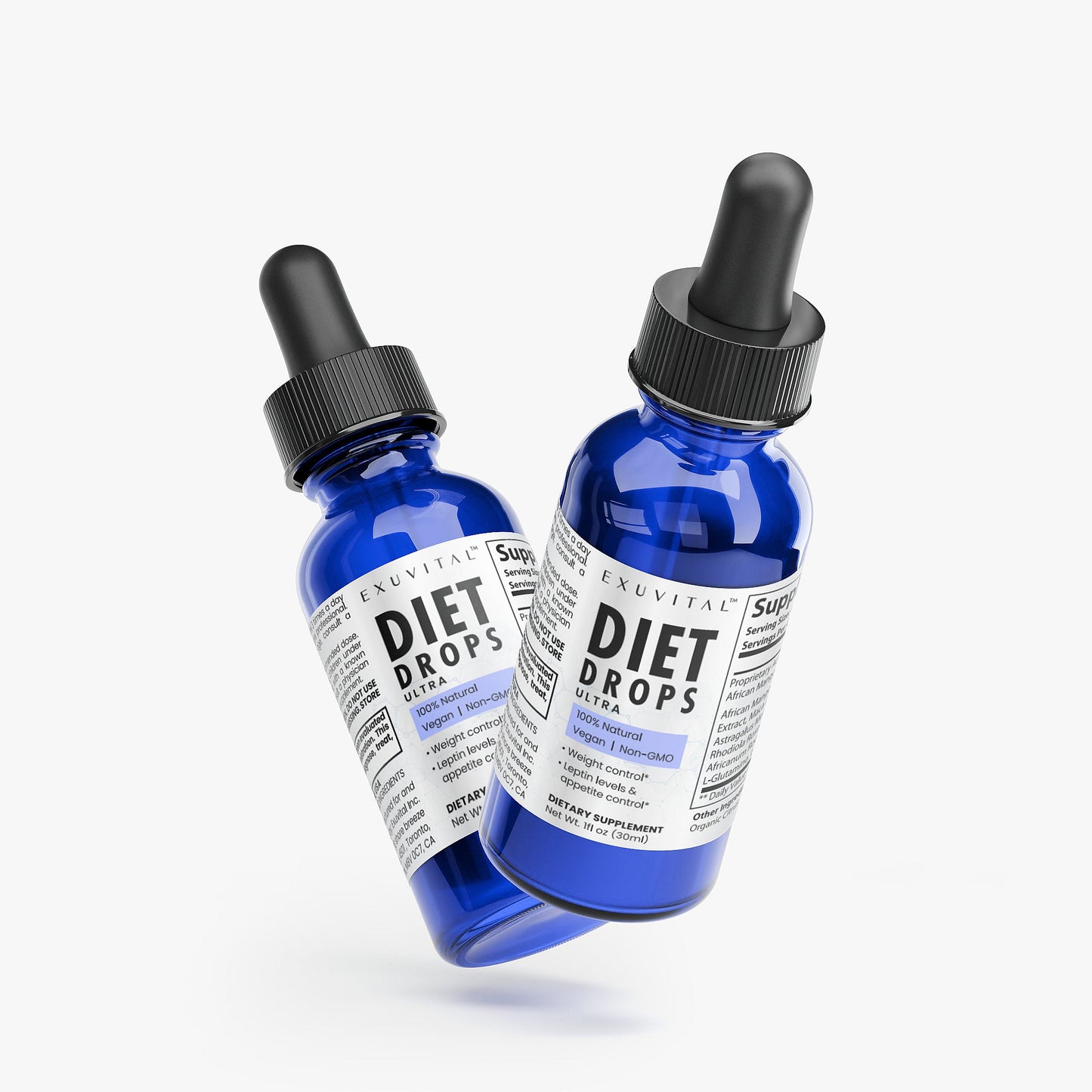 Exuvital Diet Drops Ultra natural weight loss supplement