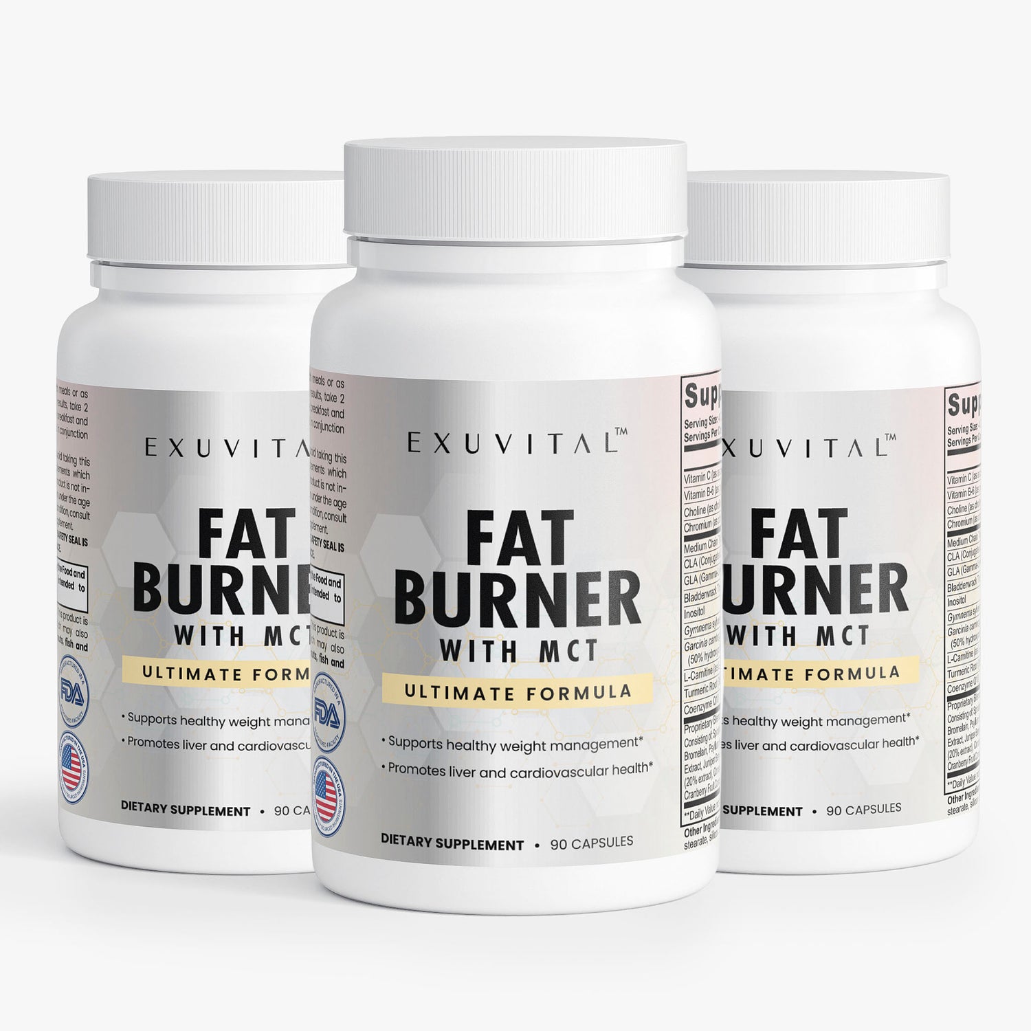 MCT fat burner supplement