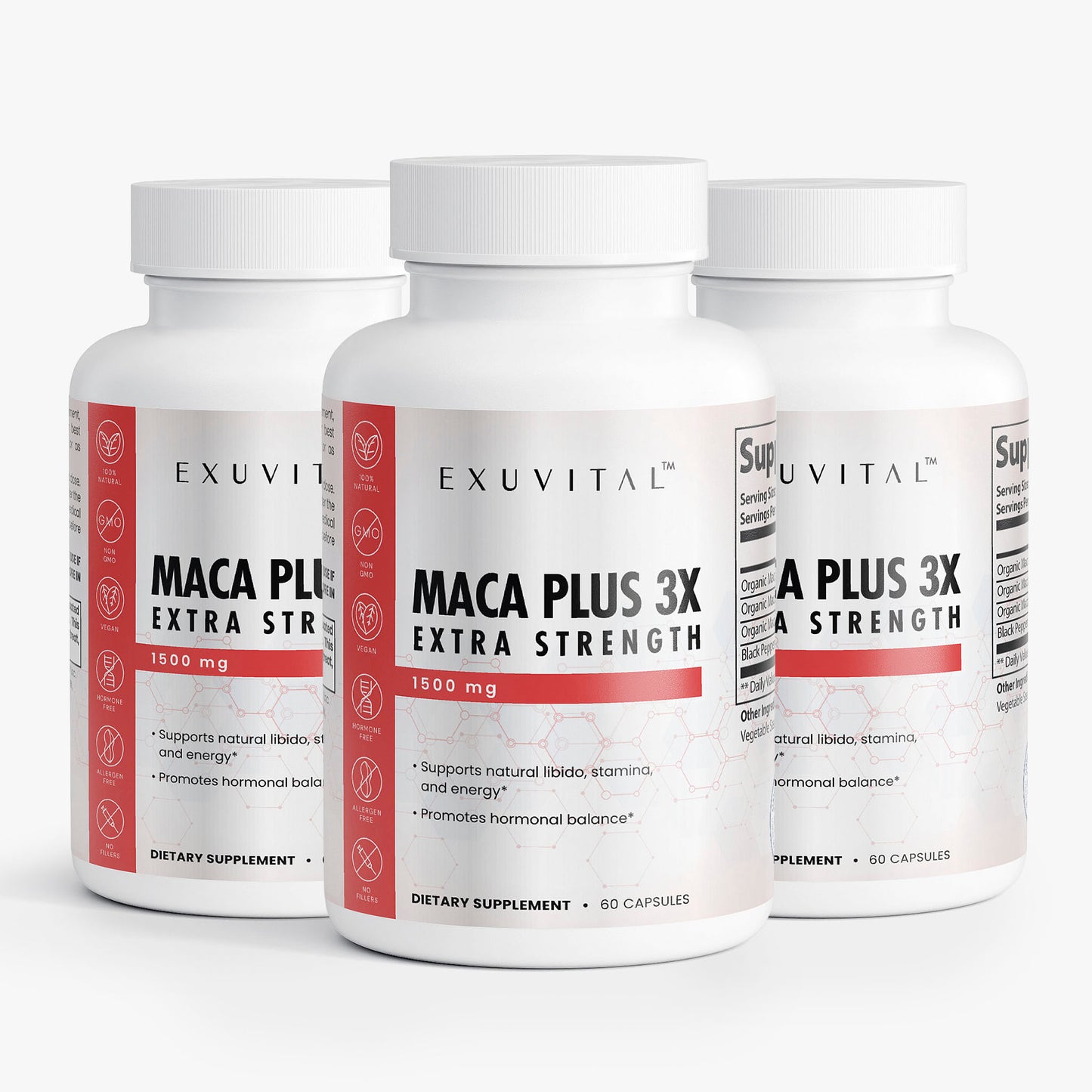 Maca Plus 3X Natural Support for Energy, Balance, and Vitality