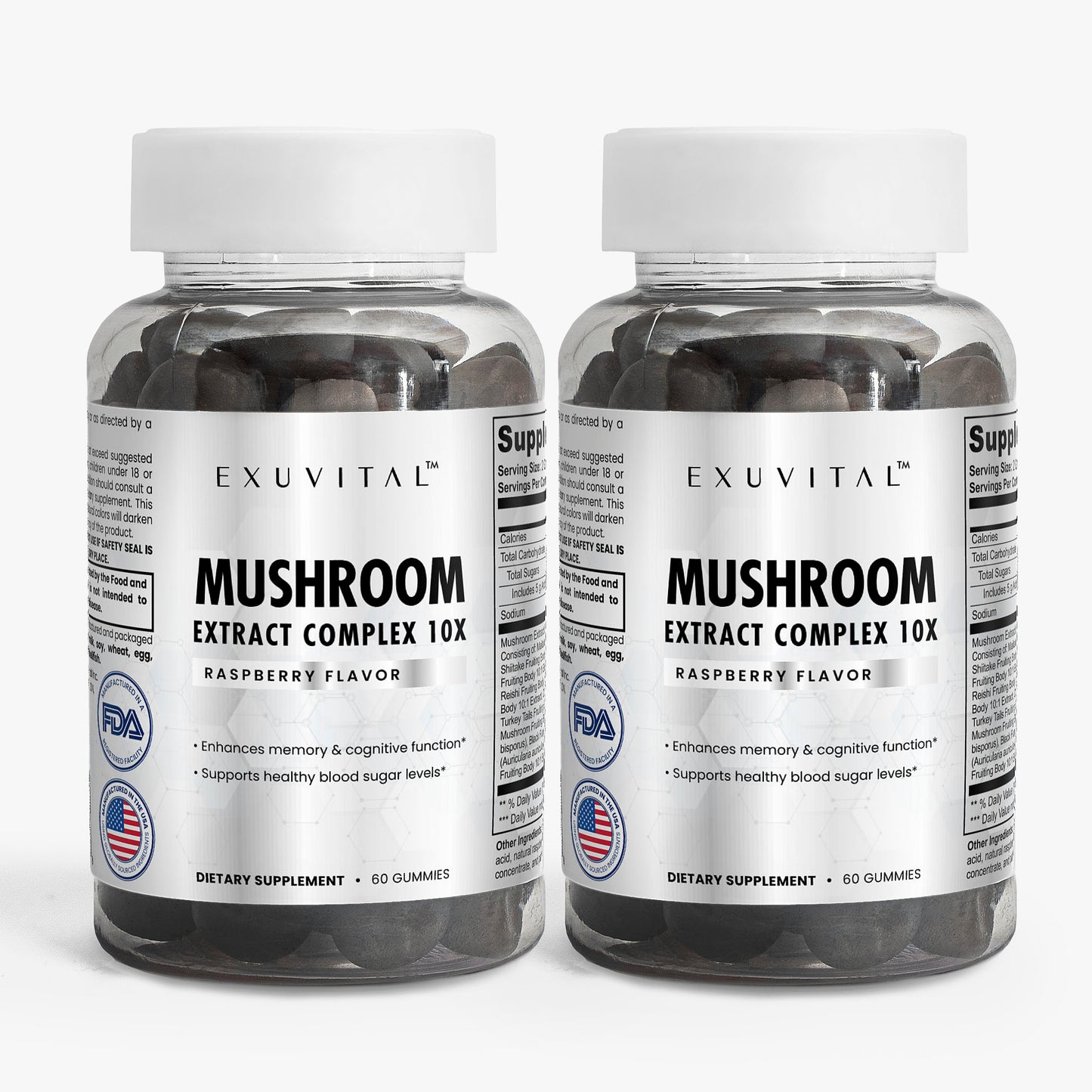 Mushroom Extract Complex for Immunity, Energy, and Daily Wellness