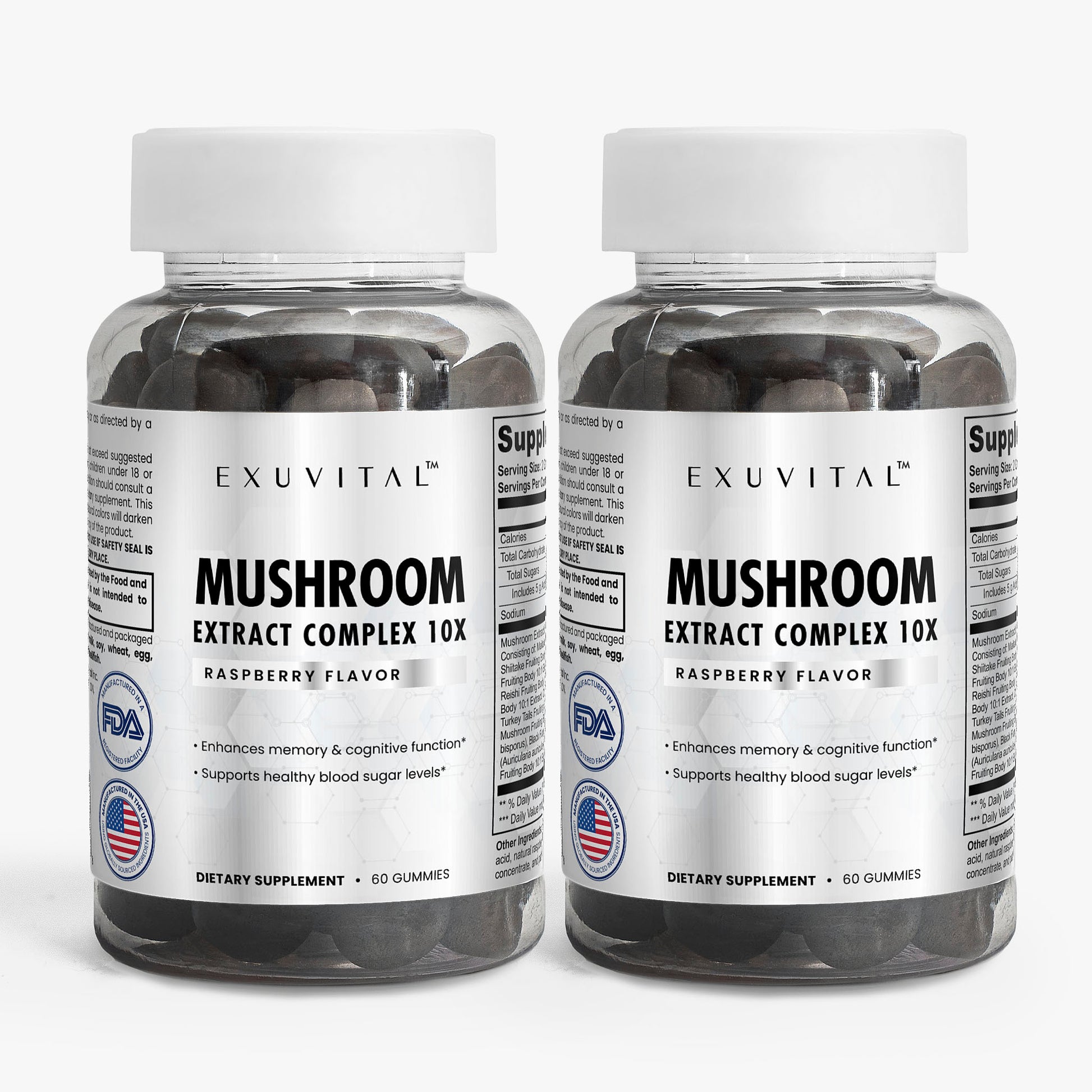 Mushroom Extract Complex for Immunity, Energy, and Daily Wellness