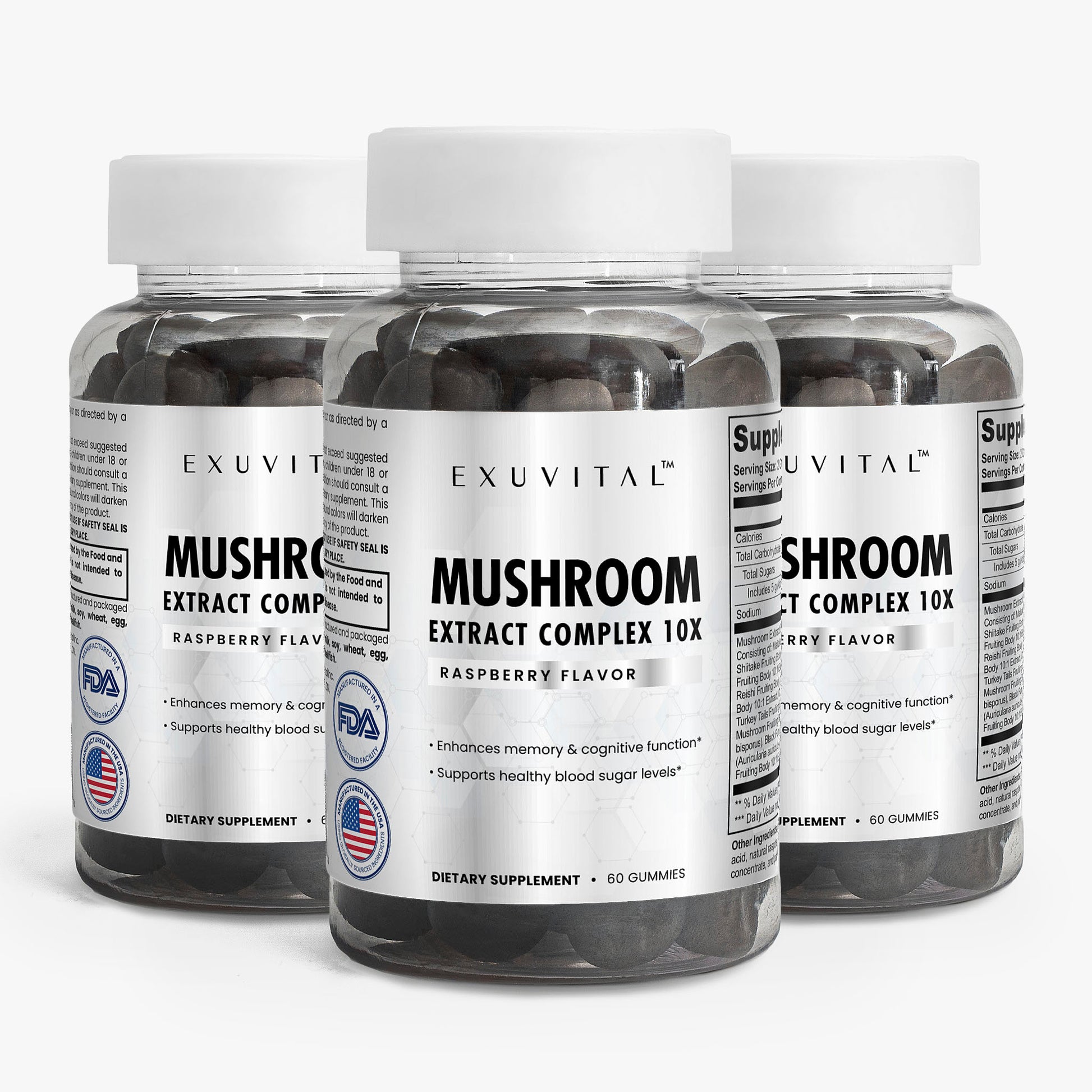 Mushroom Extract Complex for Immunity, Energy, and Daily Wellness